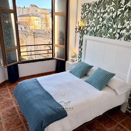 公寓 Terraza Panoramica 180º, Tajo Garmam *