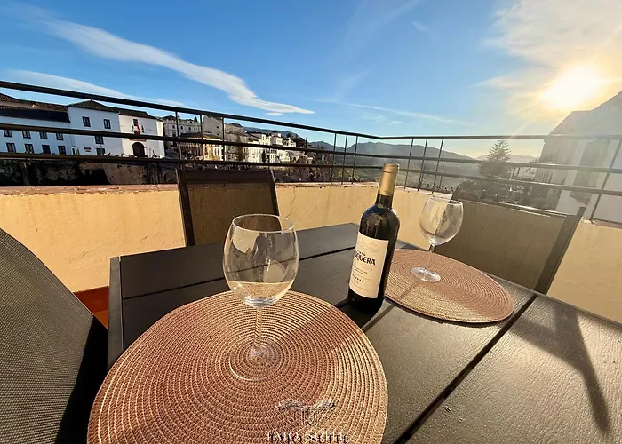 Terraza Panoramica 180º, Tajo Garmam Ронда